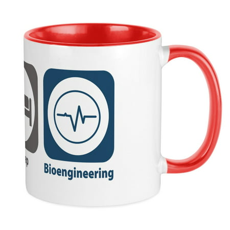 

CafePress - Eat Sleep Bioengineering Mug - Ceramic Coffee Tea Novelty Mug Cup 11 oz