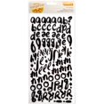 thumbnail image 2 of American Crafts PLUTH-66830 Amy Tan Plus One Thickers Alpha Stickers 5.5 in. X11 in. 2-Sheets-Kal Barteski-Black Foam, 2 of 2