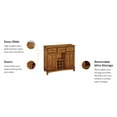 thumbnail image 4 of Homestyles Buffet of Buffets Wood Buffet in Brown, 4 of 26