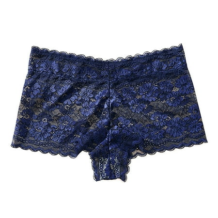 Women Thong Underwear Womens Cotton Underwear Hanes  Women s Sexy Solid Lace Breathable And Comfortable Thin High Waist Briefs
