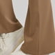 thumbnail image 5 of Pincandy Women's High Waist Flare Yoga Pants - Ruched Detail, 2-in-1 Skirt Design, Tummy Control, Perfect for Workout & Casual Wear, 5 of 7