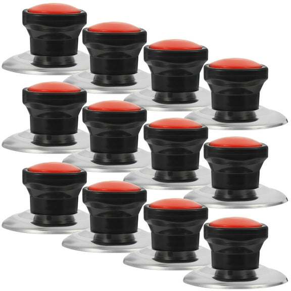 12 Pcs Heat-resistant Lid Handle Electric Roaster Replacement Parts Drawer Cookware Red