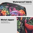 thumbnail image 4 of Dinosaur Waterproof Oxford Fabric Charger Case for Electronic Devices, Hard Drive, Cords, Cables, and Phone - 5.9x9.44x3.14 Inches, 4 of 6