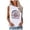 White, variant on OAVQHLG3B Summer Tops for Women 4th of July Outfits for Women Patriotic ShirtsWomen's Fashion Round Neck Independence Day Printing Sleeveless Tops