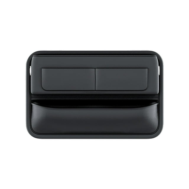 Pisexur Accesorios para coches, Electrónica para cochesAccesorios para coche, organizador de relleno para asiento de coche, compartimento de almacenamiento central con múltiples ranuras para tarjetas