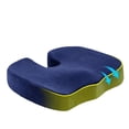 thumbnail image 4 of Cojín de cintura de algodón viscoelástico + hermoso cojín de cadera para silla de comedor, coche, oficina, conjunto combinado, 4 of 4