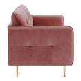 thumbnail image 2 of Modway Cameron Tufted Performance Velvet Sofa in Dusty Rose, 2 of 10