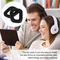 thumbnail image 4 of unbranded 2Ud Almohadillas Para Auriculares Negras De Espuma Compatible Con G35 G930 G430 Cómodas Y Duraderas, 4 of 7