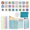 53pcs Mandala Dotting Tools Set Mandala Art Drafting Art Supplies For Painting Rocks