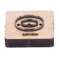 thumbnail image 4 of Number 0 Shape Leather Punching Die Leather Cutting Mold for Cardboard Rubber Punch Cut 41x28mm, 4 of 5