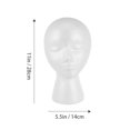 thumbnail image 2 of 3pcs Foam Head Model Wig Heads, Foam Mannequin Head Male Model Heads Manikin Head For Wigs Display, 2 of 9