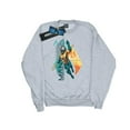 thumbnail image 1 of DC Comics Girls Aquaman Tropical Icon Sweatshirt, 1 of 3