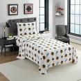 thumbnail image 2 of NHL Officially Licensed Chicago Blackhawks Microfiber Bed Sheet Set - Full, 2 of 5