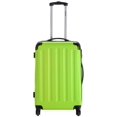 thumbnail image 3 of 3 Pcs Luggage Travel Set Bag ABS Trolley Suitcase Green, 3 of 7