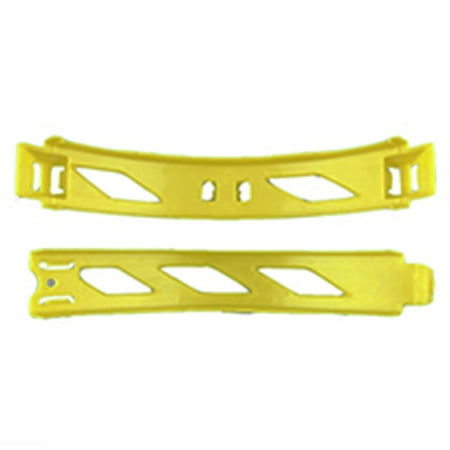 Replacement Parts for Hot-Wheels Track Builder Unlimited Triple Loop Kit - GLC96 ~ Package of 2 Yellow Track Loops ~ C1 and C2