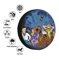 thumbnail image 4 of Saiise Scooby-Doo T Print Rv Spare Tire Cover Wheel Tire Cover for Travel Trailers Protectors Weatherproof Dust-Proof for Camper Trailer Truck SUV Rv Universal-17 inch, 4 of 8