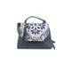 thumbnail image 1 of Mini bolsa de hombro genérica de mujer azul de piel vegana, 1 of 3