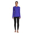 thumbnail image 2 of ClimateRight by Cuddl Duds Women's Base Layer Jersey Thermal Top and Leggings Set, 2-Piece, Sizes XS-XXL, 2 of 5
