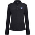 thumbnail image 2 of Women's Levelwear Black New York Rangers Spike Raglan Quarter-Zip Top, 2 of 3