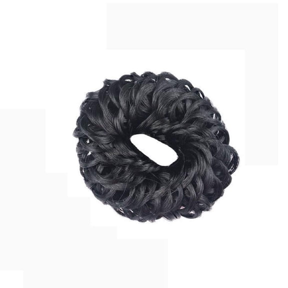 Swadeshi Desire Black Rubber Juda Hair Band For Women And Girls |