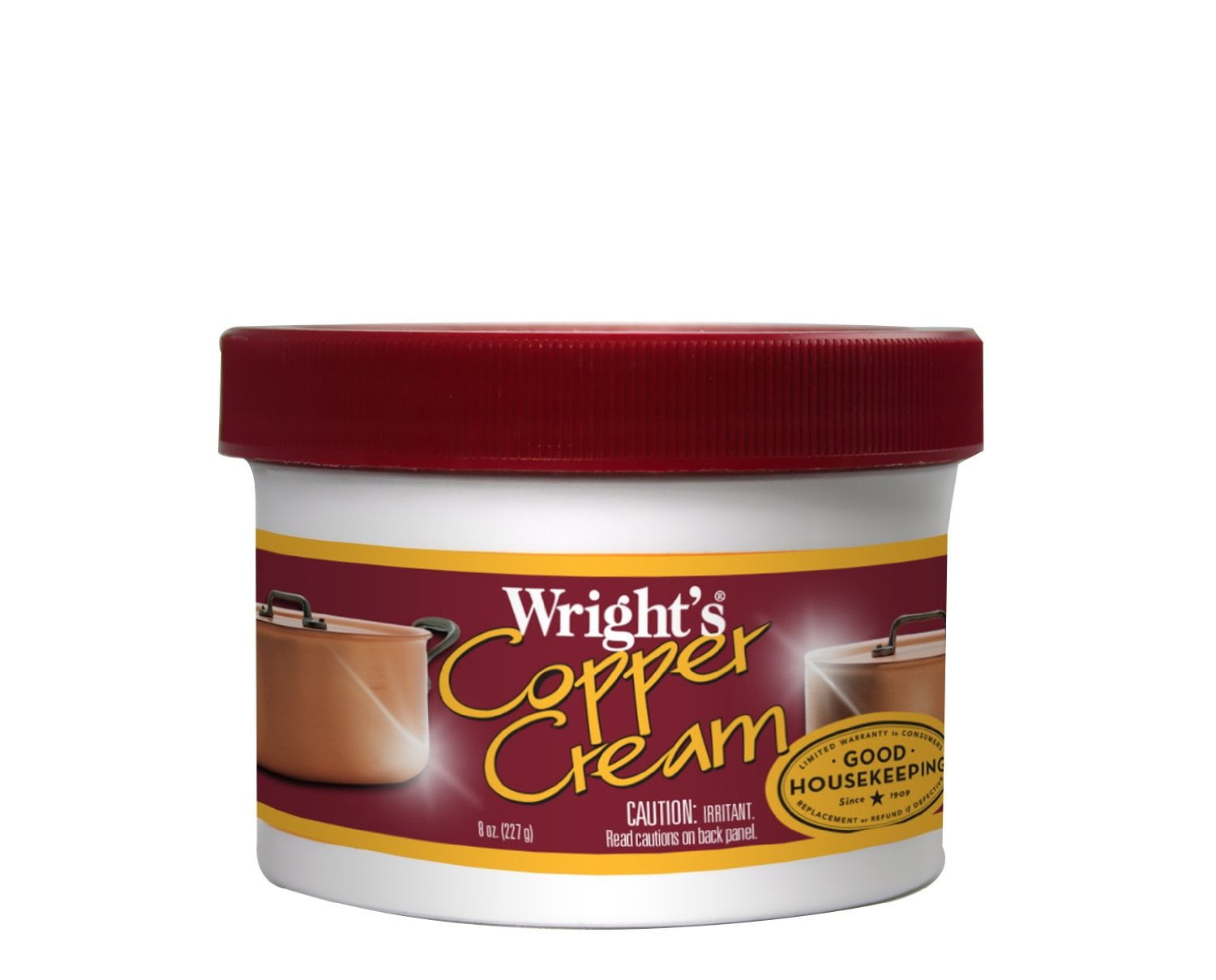 Wright's Copper Cream For Cleaning and Polishing Pots, Sinks, Mugs