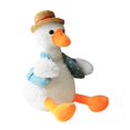 thumbnail image 4 of Juguete eléctrico de pato parlante de felpa para niños juguete de peluche de Animal muñeco de pato que se repite suave ANGGREK Otros, 4 of 8