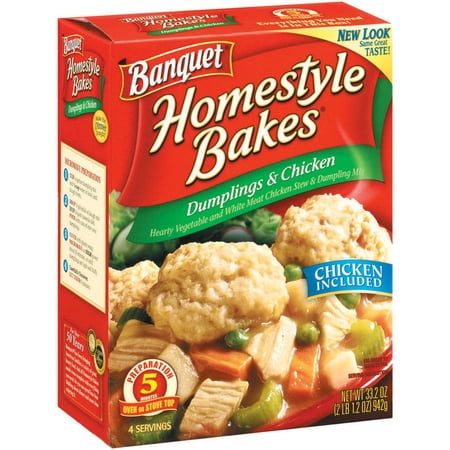 Home Style Bakes Banquet Homestyle Bake Chicken Dumplng Walmart.com
