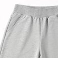thumbnail image 5 of Loopsun Kids Boys Shorts 3 to 15 Years High Waist Pockets Outdoor Running Knee Length Pants, 5 of 5