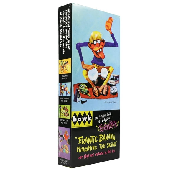 Maqueta Lindberg Frantics Frantic Banana Retro de los 60