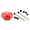 Red, variant on Steel Tongue Drum 6 Inch 8 Tone Key-Lotus Empty Drum Muscial Instrument