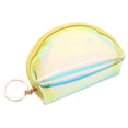 thumbnail image 1 of Coofit Coin Purse Short Holographic Zipper Closure Coin Pouch Coin Wallet Makeup Pouch, 1 of 6