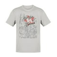 thumbnail image 5 of Edge Role Model Crude Lewd Tattooed Gray T-shirt, 5 of 6