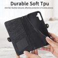 thumbnail image 5 of For Samsung Galaxy A23 5g Geometric Zipper Wallet Side Buckle Leather Phone Case(pink), 5 of 5