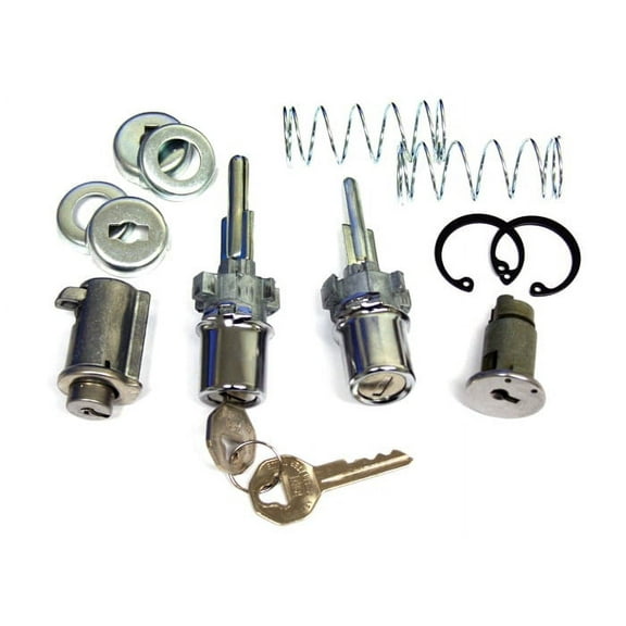 Brothers Trucks JDLGB53 Lock Set - Door, Ignition & Glove Box