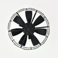 thumbnail image 4 of Alban 15.4 in. 3-Light Indoor Matte Black Finish Ceiling Fan with Light Kit, 4 of 5