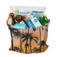 thumbnail image 3 of Reusable Canvas Tote Bag – Tropical Palm Tree Sunset Print – Vibrant Neon Aesthetic Beach Bag – Hawaiian Ocean Sunset Eco Tote – Boho Minimalist Summer Bag for Women, 3 of 6