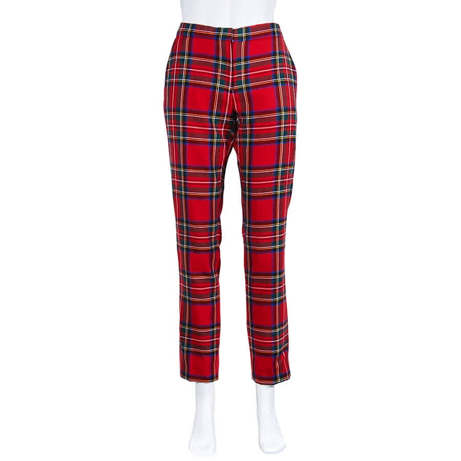 Burberry tartan trousers Clearance