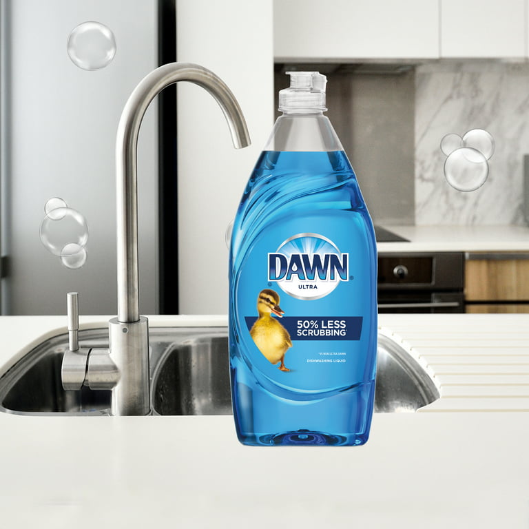 Dawn Ultra Dish Soap Dishwashing Liquid, Original Scent, 18 fl oz