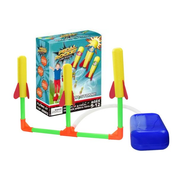 Jouets Lance-Roquettes Jouets de Fusées en Mousse Colorées Jeu Extérieur Intéressant Excellents Cadeaux pour Enfants Nouveau