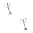 thumbnail image 1 of Inteprter Candle Holder Table Centerpiece for Wedding H Vase Flower Decor Plata 33 cm 2piezas, 1 of 4