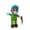 BLUE-GREEN, variant on Nintendo Official Ice & Fire Super Mario Full body Soft Plush, 8.5" Small