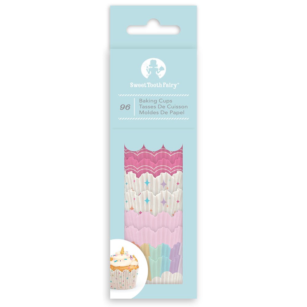 Sweet Tooth Fairy Born To Sparkle Mini Baking CupsRainbow 96/Pkg