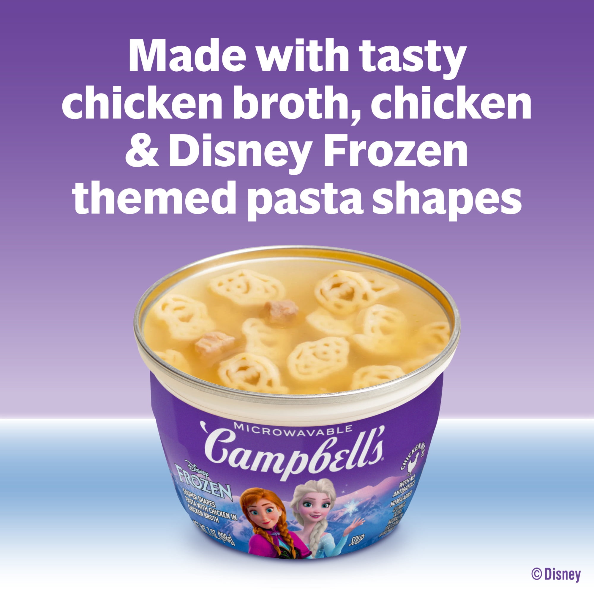 Campbell's, Kids Soup, Disney Frozen Souper Shapes Pasta with