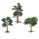 thumbnail image 3 of 3x Decoración artificial del del paisaje del paisaje del jardín de hadas del árbol de pino, 3 of 9
