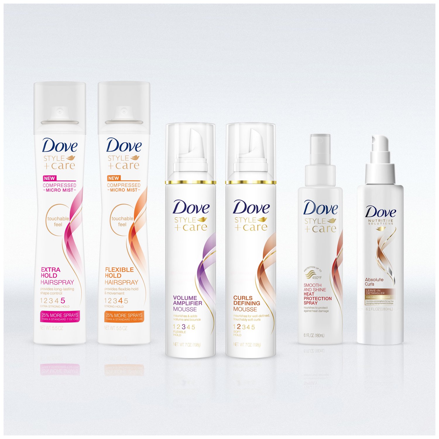 Dove Style+Care Compressed Micro Mist hairspray, 5.5 oz - image 4 of 8