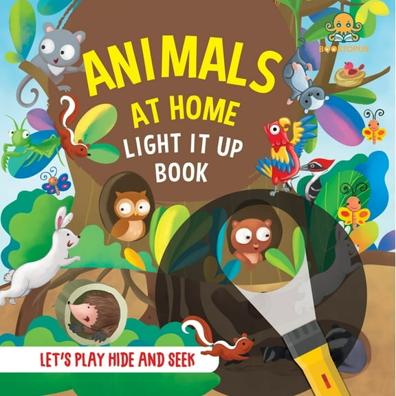Torch Book Animals at Home Light It Up Book, (Paperback)