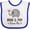 White and Royal, variant on Inktastic Mimi and Pop Love Me Grandchild Boys or Girls Baby Bib