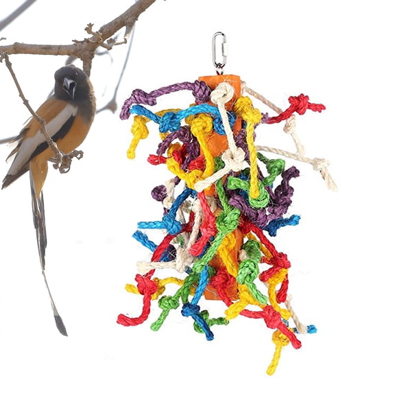 OUNONA Large Parrot Chewing Toy for Birds, Bird Toy, 1 Pack