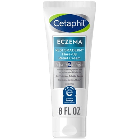 Cetaphil Eczema Restoraderm Flare-Up Relief Cream for Body - Unscented - 8 fl oz