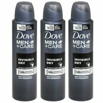 3 Pack Dove Men Invisible Dry Anti Perspirant 48 Hr Deodorant Spray 150ML